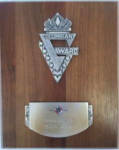 Columbian-Award-1971-1972