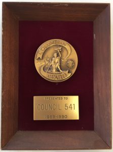 Columbian-Award-1989-1990