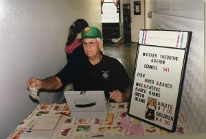 David Winters Working the Cashbox at a Fish Fry