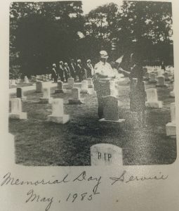 Memorial Day Service - May, 1985